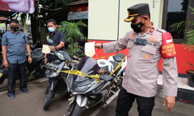 Polisi Tangkap Tiga Pelaku Curanmor, Salah Satunya Spesialis Motor Sport di Tangerang
