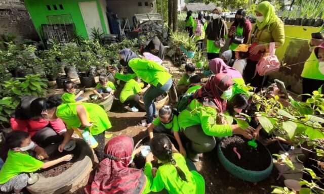 KWT Kenanga Ajarkan Anak Usia Dini Mencintai Pertanian Agroeduwisata