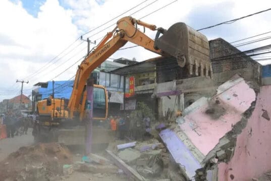 Proses Konsinyasi di Pengadilan Tangerang, Rumah di Jalan Maulana Hasanudin Dibongkar