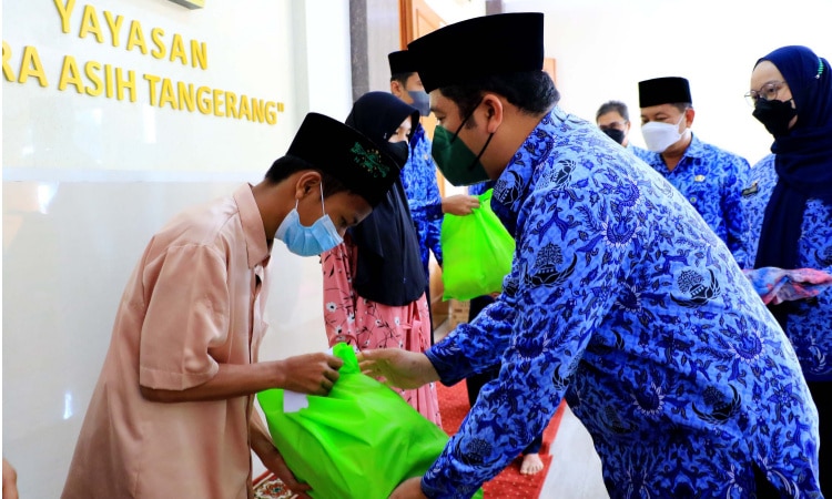 HUT Korpri, 3.236 Paket Sembako Disebar Secara Serentak di Kota Tangerang