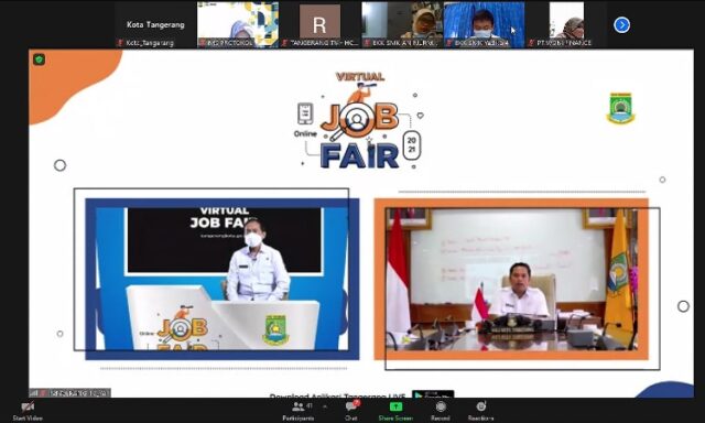 Virtual Jobfair ke- 15 Disnaker Kota Tangerang, Berikut Datanya