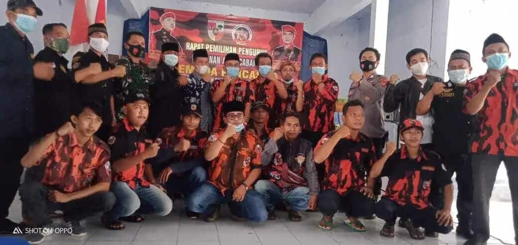Jajaran kepengurusan Ormas PAC PP Kecamatan Banjarsari.