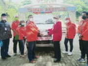 Program CSR BUMN, Anggota DPR RI Ananta Wahana Berikan Ambulans ke RC Badak di Tangerang