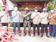 Didampingi Kanit Reskrim dan Bhabinkamtibmas,  Kapolsek Cek Kampung Tangguh Perum GMC Panongan