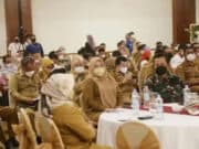 Bupati Pandeglang Irna Narulita menghadiri rapat rancangan awal RKPD Banten di Hotel Arya Duta Tanggerang, Selasa (14/12/2021).