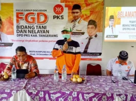 Gelar FGD, PKS Kabupaten Tangerang Siap Cetak Petani Sukses