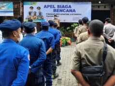Waspada Banjir 2021, Kecamatan Cipondoh Gelar Apel Gabungan Siaga Bencana
