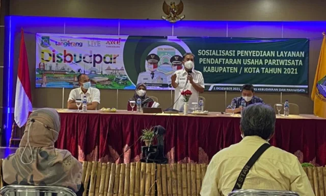 Disbudparman Sosialisasi Layanan Izin Usaha Pariwisata di Kota Tangerang