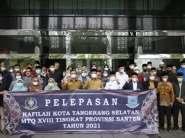MTQ Ke XVIII Tingkat Provinsi Banten Digelar, Benyamin Lepas Kafilah Asal Tangsel