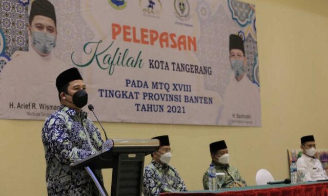 Kafilah Kota Tangerang di MTQ XVIII Banten Diharap Dapat Torehkan Prestasi Terbaik