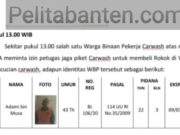 Polisi Bentuk Tim Khusus Buru Napi Kabur dari Lapas Kelas 1 Tangerang
