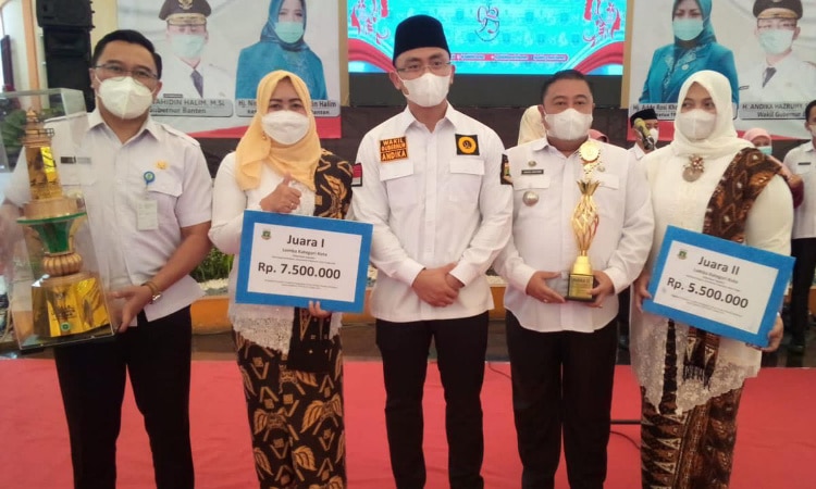 Kota Tangerang Raih Juara 1 Lomba P2WKSS Provinsi Banten