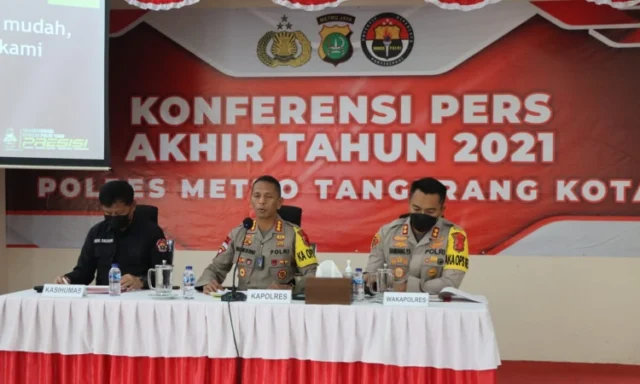 Catatan Polisi Kota Tangerang 2021, Kasus Narkoba Mendominasi Meski Alami Penurunan