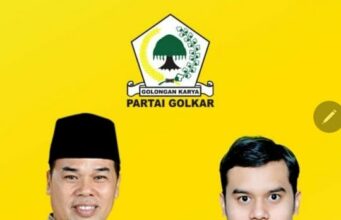 Drs.H.Muhammad Faizal SH.MH Anggota DPRD Banten Fraksi Golkar Bersama Fikri Faiz Muhammad S.Tr.Pel Wakil Bendahara DPD Partai Golkar Kabupaten Tangerang.