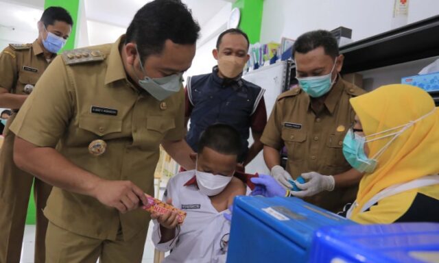 Sudah 73 Persen, Vaksinasi Anak 6+ di Kota Tangerang Diharap Tercapai Sesuai Target