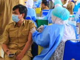 Guru Dominasi Vaksinasi Booster Covid-19 di Puspemkot Tangerang