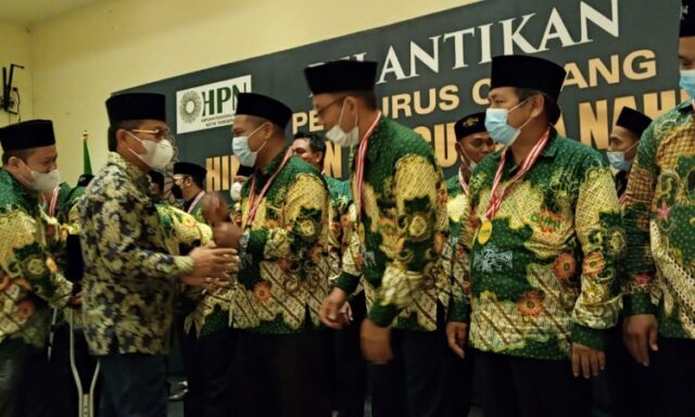 Hadiri Pelantikan Himpunan Pengusaha Nahdliyin Kota Tangerang, Ini Pesan Wakil Wali Kota