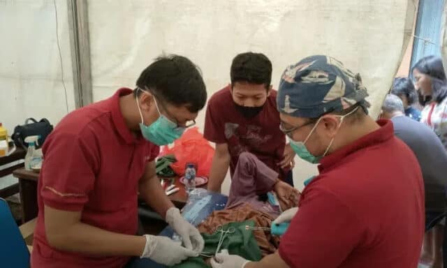 Khitanan Massal dan Santunan, 22 Tahun Pokja WHTR Berkah Ditengah Pandemi