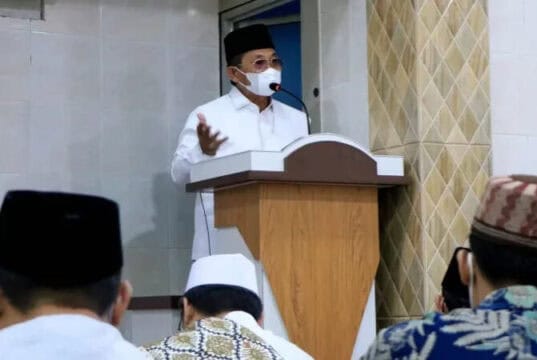 Peresmian Masjid Nurul Jannah, Sachrudin: PPKM Level 2, Siagakan Kembali Satgas