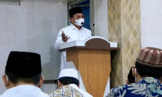 Peresmian Masjid Nurul Jannah, Sachrudin: PPKM Level 2, Siagakan Kembali Satgas Peresmian Masjid Nurul Jannah, Sachrudin: PPKM Level 2, Siagakan Kembali Satgas