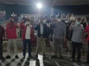 Anggota DPR RI, Ananta Wahana bersama Perkumpulan Mahasiswa Basodara (PMB) Nusa Tenggara Timur Pamulang.