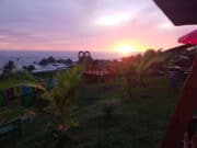 Sunset di Bukit Sodong, Kampung Cihara, Desa Cihara, Kecamatan Cihara, Kabupaten Lebak.