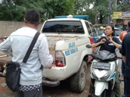 Pemotor Tewas Terseret Truk di Cipondoh Tangerang