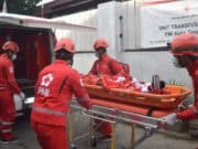 PMI Kota Tangerang Gelar Simulasi Kebakaran