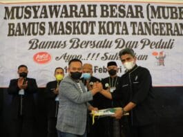 Mubes Bamus Maskot Tangerang ke- IV, Sachrudin: Semoga Hasilkan Ketua Terbaik