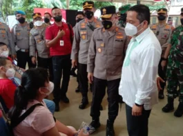 Diapresiasi Kapolda, Wali Kota Sampaikan Capaian Vaksinasi di Kota Tangerang