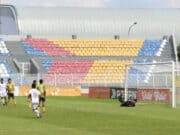 Berlangsung di Stadion Benteng, Bermain Terbuka Persikutim Vs Belitong FC Imbang