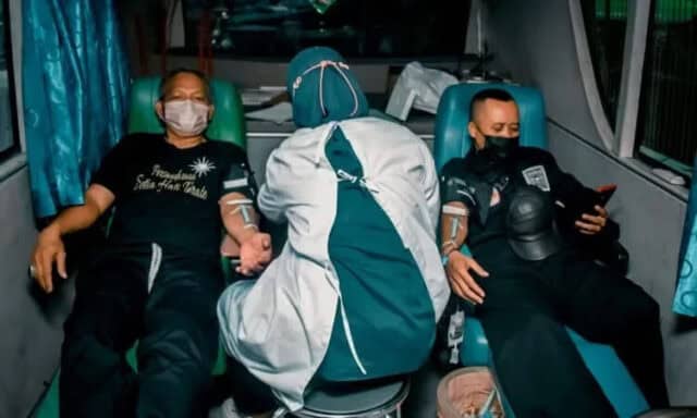 Libatkan 350 Anggota, PSHT Cabang Kota Tangerang Adakan Donor Darah