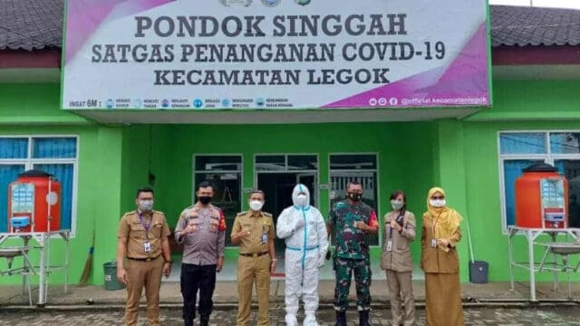 Kecamatan Legok Buka Kembali Rumah Singgah Covid-19, Camat Cucu Minta Warga Selalu Terapkan Prokes