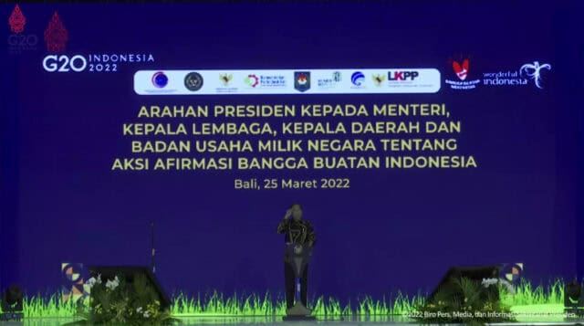 Dorong Penggunaan Produk Dalam Negeri, Jokowi: Uang Kita Sendiri Kok Dibelikan Ke Barang Impor