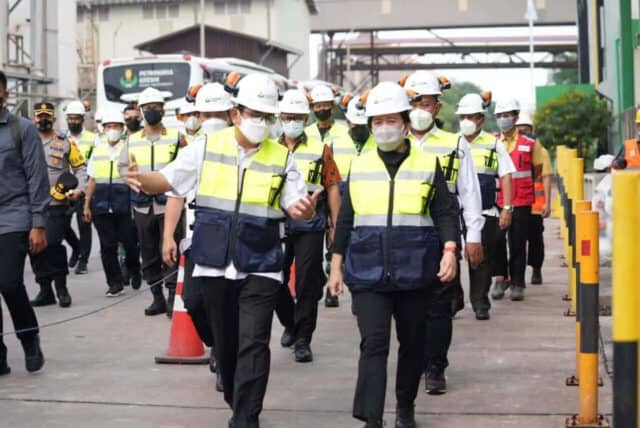 Puan Dukung Modernisasi Pabrik Pupuk Petrokimia
