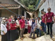 Forum PPKH Kabupaten Lebak Peduli Korban Bencana Tanah Bergerak Cikulur.
