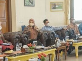Bupati Irna Bareng Kanwil DJKN Banten & KPKNL Bahas Lelang Aset Kendaraan Bermotor di Pandeglang