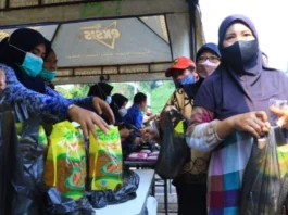 Diperindagkop UKM Gelar Bazar Sembako Jelang Puasa Ramadhan