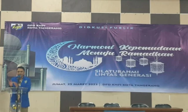 Jelang Ramadhan 1443 H, Silahturahmi Lintas Generasi KNPI Kota Tangerang