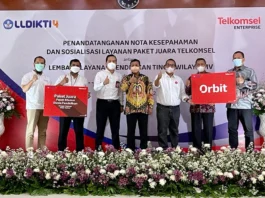 Akselerasi Belajar Daring, Telkomsel - LLDikti IV Jawa Barat dan Banten Hadirkan Paket Juara