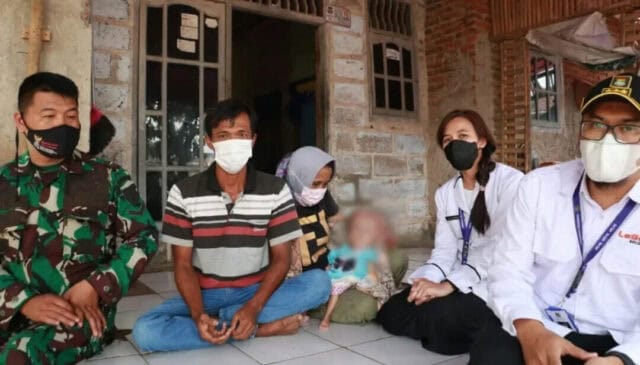 Orang Tua Bayi Pengidap Hydrocephalus Berterimakasih atas Perhatian Bantuan Pemerintah Kecamatan Legok