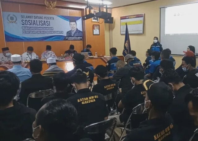 Kegiatan sosialisasi wawasan kebangsaan.
