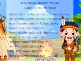 Lirik Lagu Yamko Rambe Yamko Berasal Dari Daerah Papua