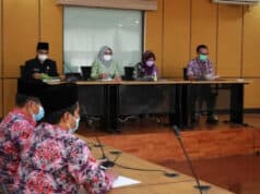 Cegah Stunting, Dinkes Kabupaten Tangerang Akan Periksa Kesehatan Calon Pengantin di KUA Kemenag Rapat Koordinasi Persiapan Kelas Calon Pengantin Kasep di Aula Gedung ex-DPRD Tangerang.