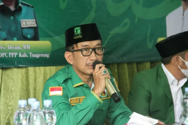 Sekretaris DPC PPP Kabupaten Tangerang Ahyani Anibhani.