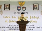 Dharma Wanita Ditjen Bina Keuda Kemendagri Gelar Baksos