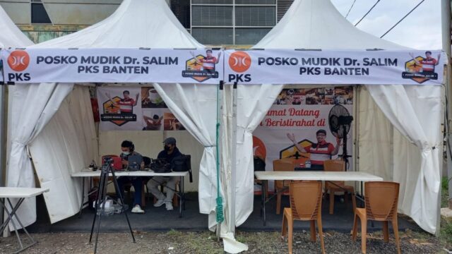 DPW PKS Banten Buka Tiga Posko Mudik Selama Lebaran 2022, Ini Lokasinya