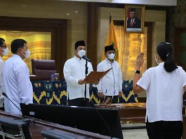 Wali Kota Arief Lantik 91 Kepala Sekolah dan 40 Pengawas Sekolah