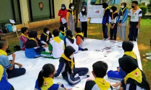 Humanity In Ramadan, PMI Kota Tangerang Latih PMR