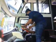 Dishub Kota Tangerang Cek Kelayakan Bus Mudik Lebaran 2022, Cek Hasilnya?